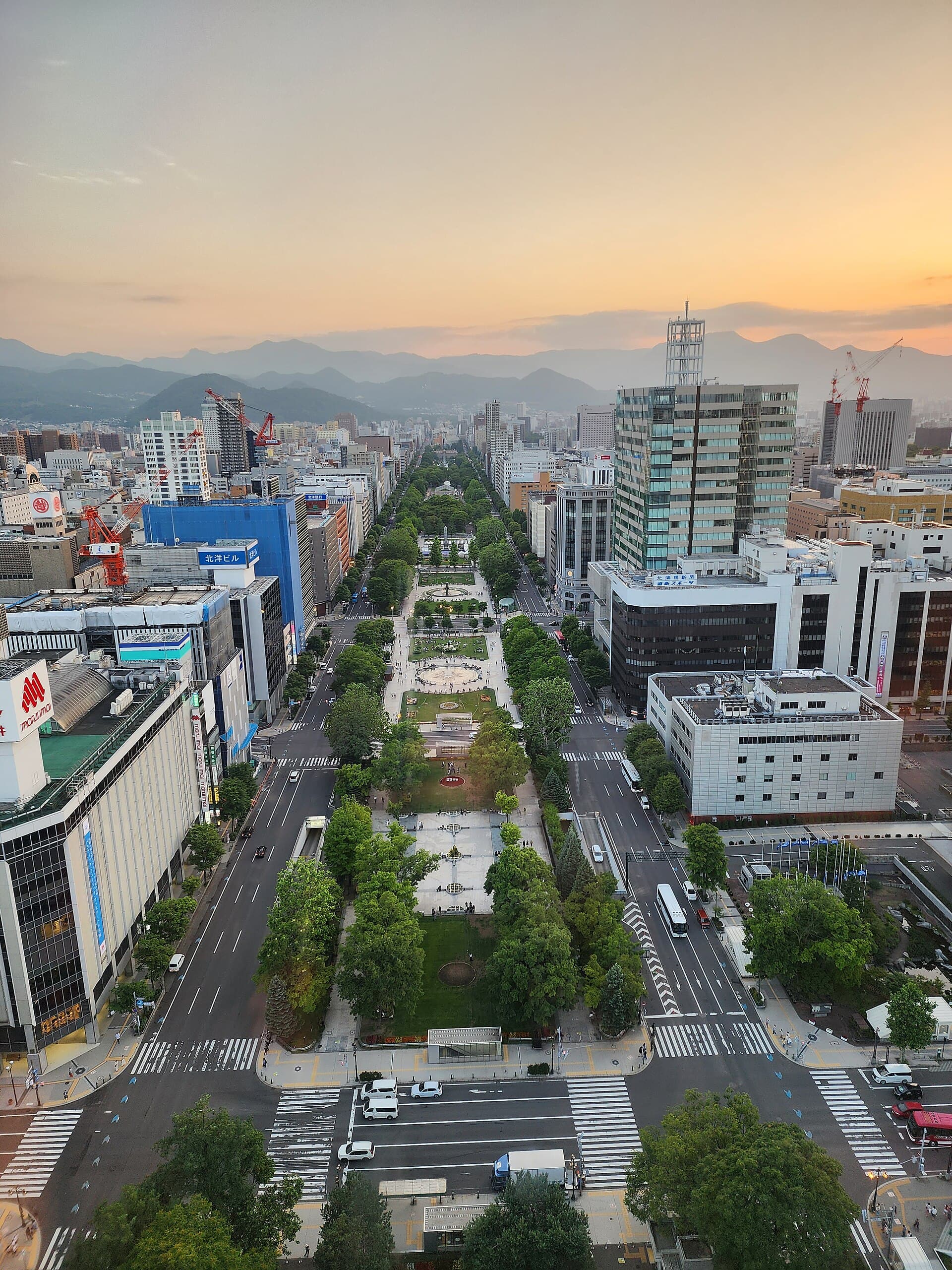 札幌行程景色